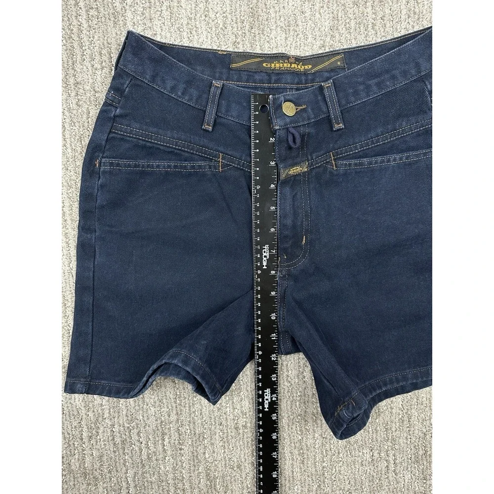 Marithe Francois Girbaud Shorts Womens 9/10 Blue Denim Cuffed Vintage 90's Y2K